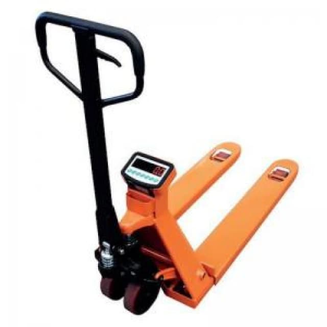 ESE Direct Weighing Pallet Truck - 2000kg capacity - Fork length 1150mm - Weighs in kg and lbs - scales run on rechargeable battery 407870 Pallet Truc