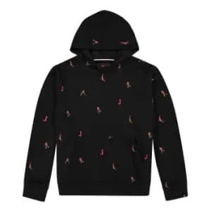 Jordan M J Essential Holiday Jumpman Fleece Hoody, Black, Male, Hoodies, DV9392-010