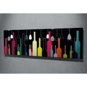 PC044 Multicolor Decorative Canvas Painting