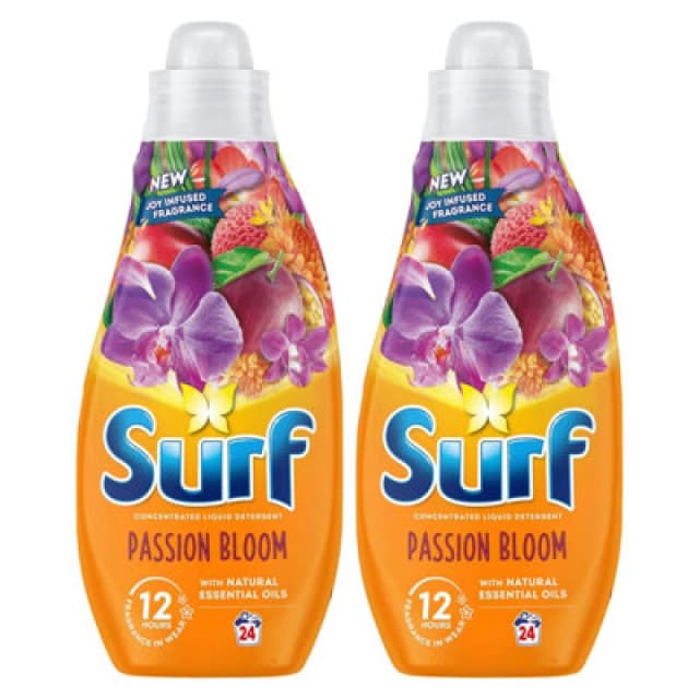 Surf Laundry Washing Liquid Detergent Passion Bloom 2.6L 96 Washes 64382483-4