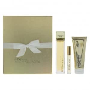 Michael Kors Sexy Amber Gift Set 100ml Eau de Parfum + 10ml Eau de Parfum + 100ml Body Lotions