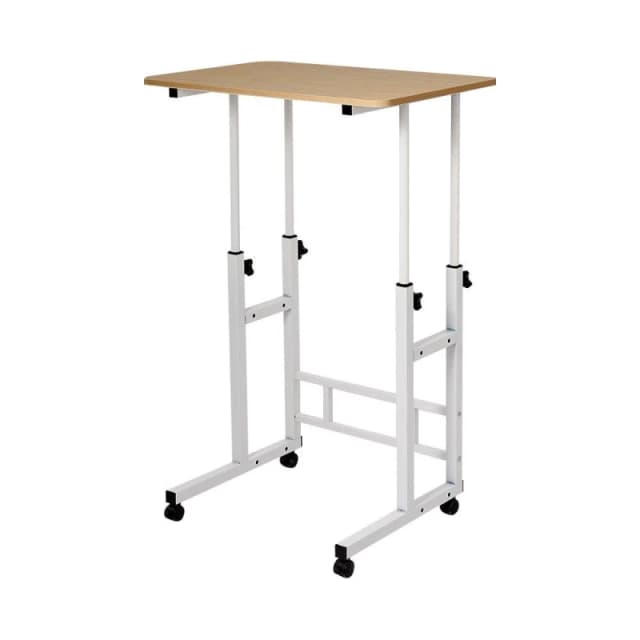 Kabinet UK Adjustable Side Desk for Bed & Study Brown unisex One Size