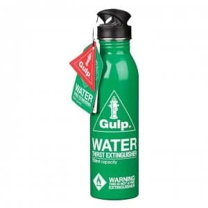 Gulp Water Bottle Thirst Extinguisher - Green