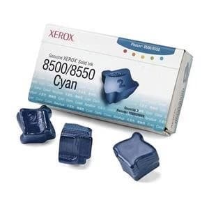 Original Xerox 108R00669 Genuine Solid Ink (3 x Cyan)