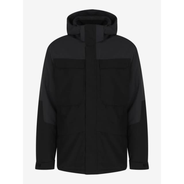 Icepeak Mens Midvale Waterproof 3 in 1 Jacket Black male Medium