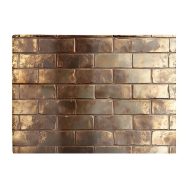 Warren Reed Designer Bronze Gold Brick Pattern Chopping Board