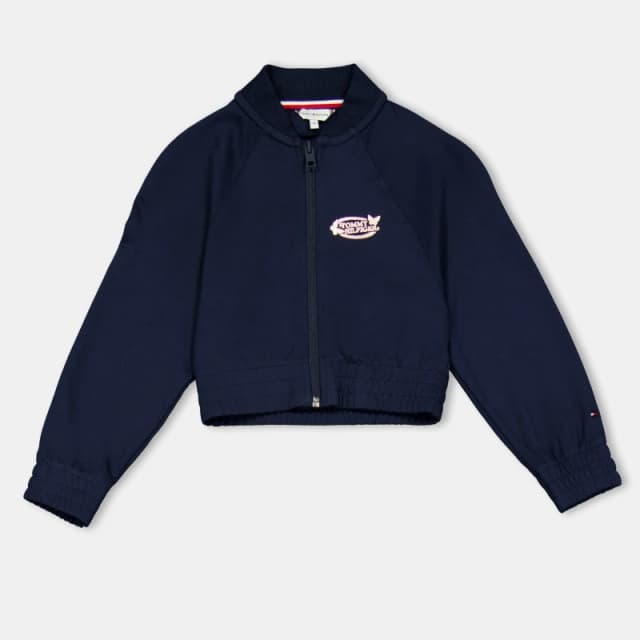 Tommy Hilfiger Kids Full Zip Fleece Night Navy C1G female 4Y