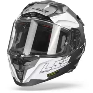 LS2 FF327 Challenger Allert Matt Titan Silver M