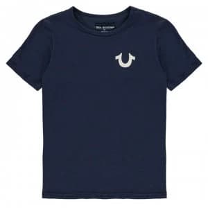 TRUE RELIGION Junior Boys Hs Short Sleeve T Shirt - Navy