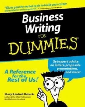 Business Writing for Dummies by Sheryl Lindsell-Roberts Paperback