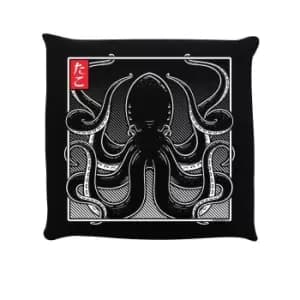 Unorthodox Collective Oriental Octopus Cushion (One Size) (Black)
