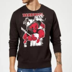 Marvel Deadpool Max Sweatshirt - Black