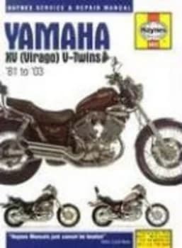 Yamaha Xv virago V-Twins Service and Repair Manual by Alan Ahlstrand and John H Haynes Hardback