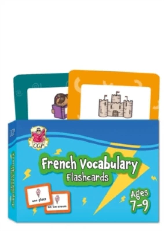 French Vocabulary Flashcards for Ages 7-9 (with Free Online Audio) Hardback