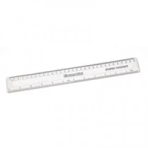 Classmaster 30cm Shatter Resistant Ruler White Pack of 100 SPR30WH1