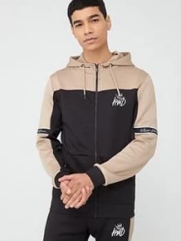 Kings Will Dream Vesy Zip Through Hoodie - Black