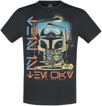 Funko Star Wars - The Mandalorian - Mando & Child T-Shirt multicolour