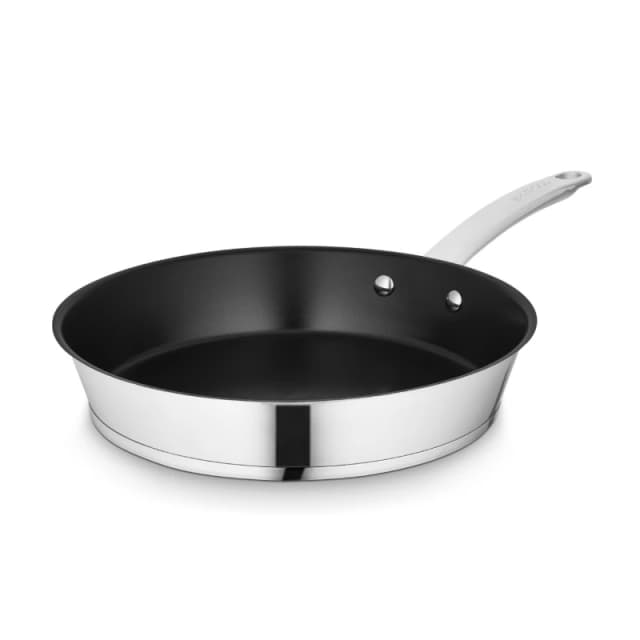 Tower Tower Good Food in Partnership with 24cm Frying Pan GF900261 in Silver Silver A Unisex 5056462377155