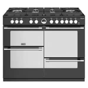 Stoves 444444953 110cm Sterling DX S1100DF GTG Dual Fuel Range Black