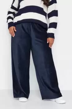 Cord Wide Leg Trousers