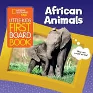 little kids first board book african animals