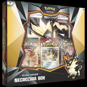 Pokemon TCG Dusk Mane Necrozma Dawn Wings Necrozma Box