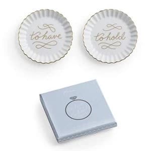 To Have & To Hold Ceramic Wedding Ring Dishes