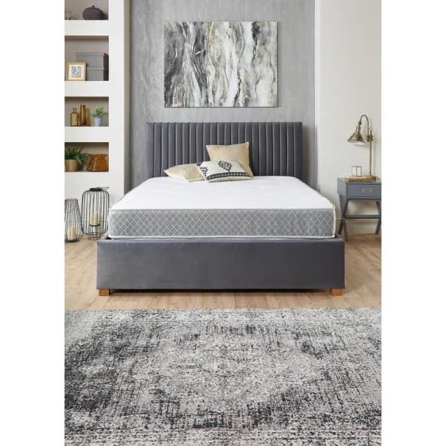 Aspire Aspire Crystal Pocket+ Comfort 1000 Mattress in White Size: Small Double White Small Double Unisex 5057632164094