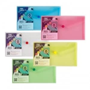 Snopake Polyfile Wallet File DL Classic Astd PK5
