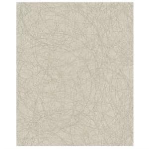 Boutique Twist Wallpaper - Taupe / Silver