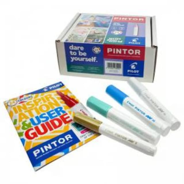 Pilot Pintor Medium Tip Paint Markers Classpack Assorted Pack 24 - EXR56062PT