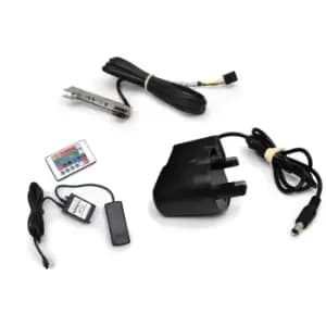 Moderix - Metal rgb LED Clips Strip Link Bar Light Remote Control Kitchen Cabinet - Lights 1