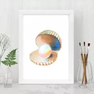 BC10212519554 Multicolor Decorative Framed MDF Painting