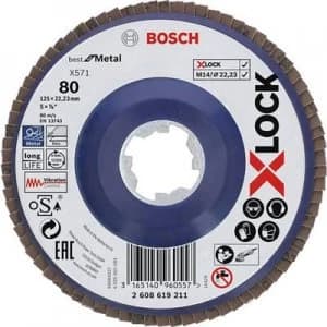 Bosch Accessories 2608619211 Ø 125mm Grit size 80