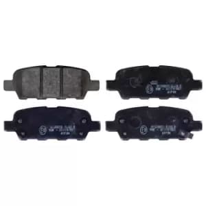 Brake Pad set ADN142137 by Blue Print Rear Axle