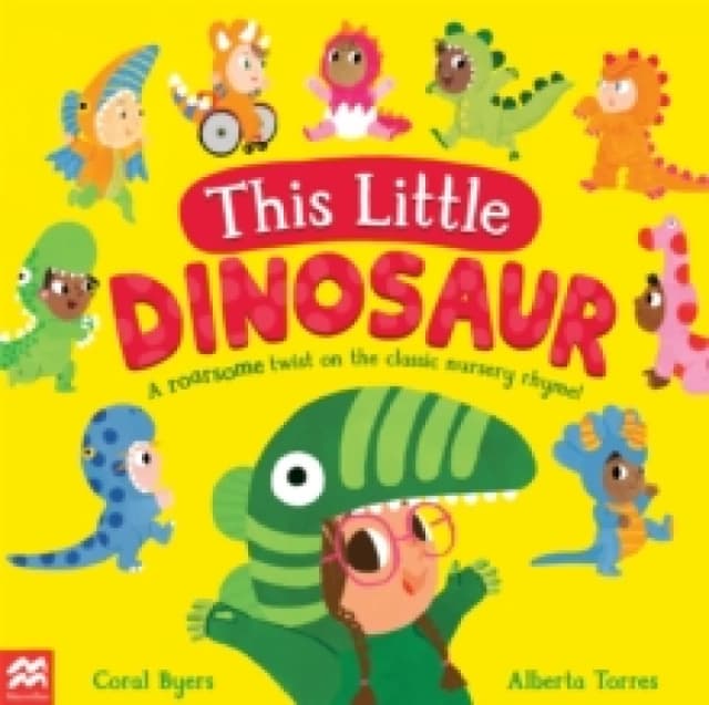 Coral Byers This Little Dinosaur Book Multi unisex