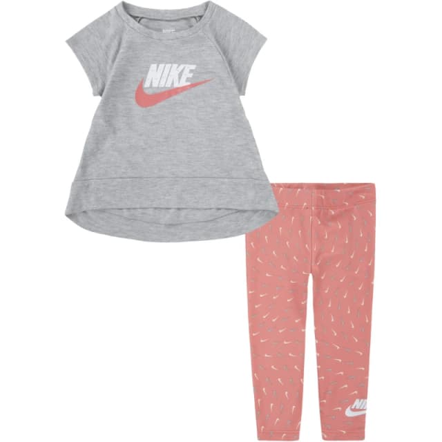 Nike Tunic And Leggings Set Baby Girls - Pink Pink 3 - 6 Months