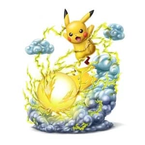 Pikachu Pokemon Deluxe Collectors FX Figurine
