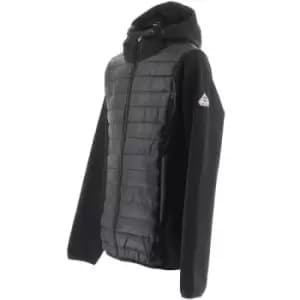 Pyrenex Kids Black Ashton Hybrid Down Jacket