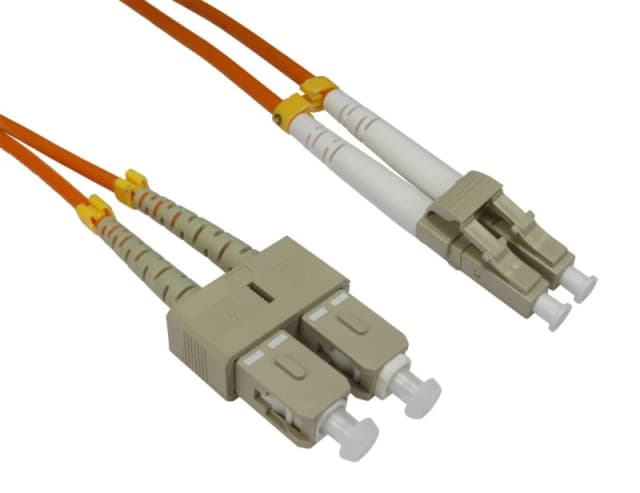 Cables Direct CDL 1m OM2 Fibre Cable LC - SC