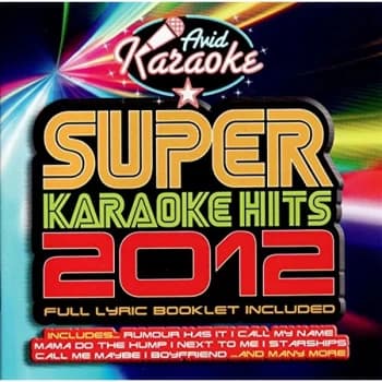 Various Artists - Super Karaoke Hits 2012 CD