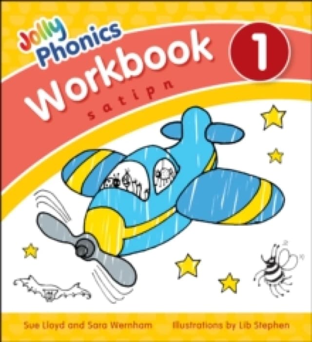 Jolly Phonics Workbook 1 : in Precursive Letters (British English edition) Paperback / softback