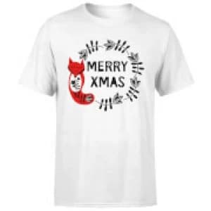 Merry Christmas T-Shirt - White - 3XL