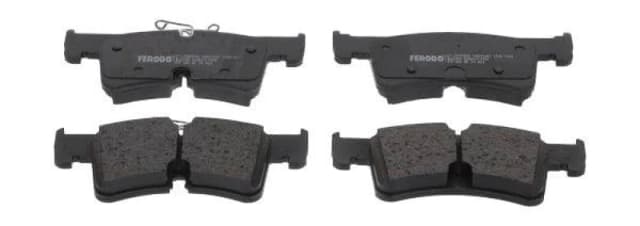 FERODO FDB5556 Brake pad set PREMIER ECO FRICTION prepared for wear warning indicator, with accessories Brake Pad Set,disc brake (402)