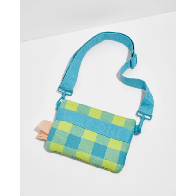 Wild One Dog Walking Pet Treat Pouch Bag - Blue Blue One Size