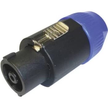 Audio jack Socket straight Number of pins 8 Black Blue Cliff FM1260