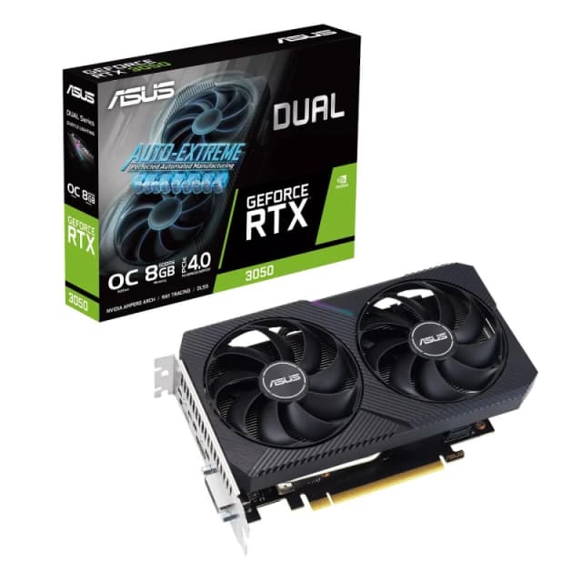 ASUS GPU NV 3050 DUAL O8G V2 Fan