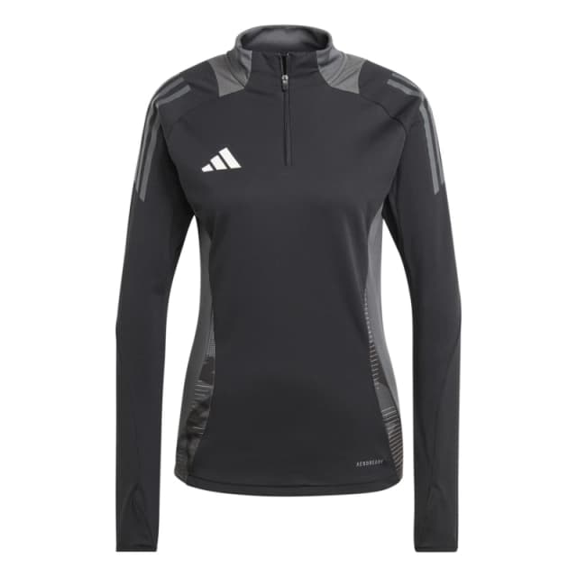 adidas Womens Tiro24 Tracksuit Top Black/Dark Grey female 6 (XXS)