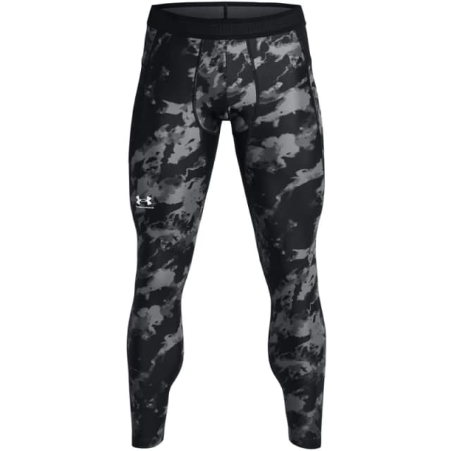Under Armour Armour Ua Hg Isochill Prtd Leggings Legging Mens - Black S