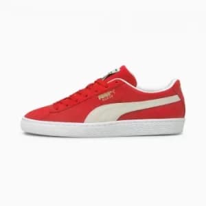 Womens PUMA Suede Classic Xxi Trainers, High Risk Red/White Size 11 Shoes
